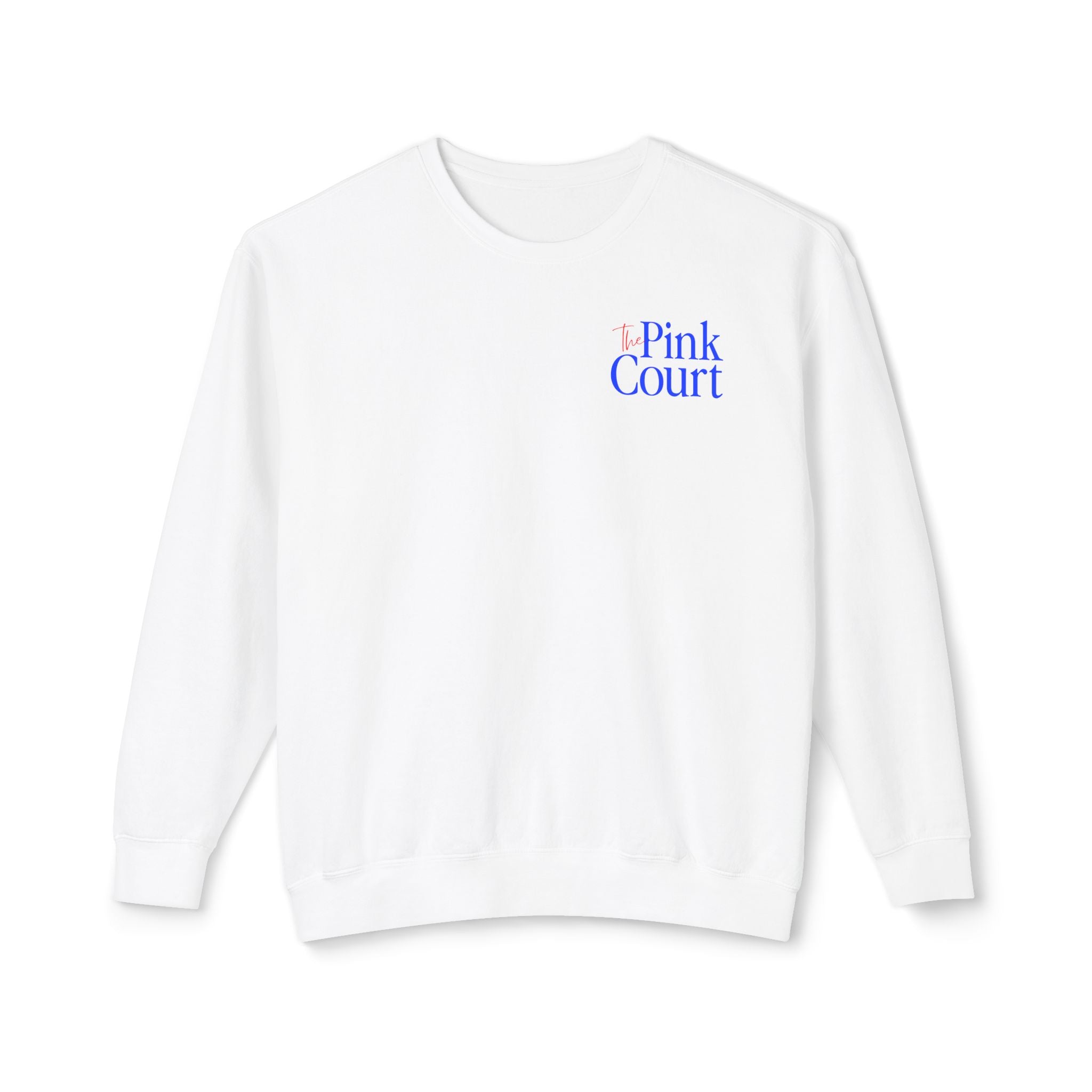 Pink Court Pickleball Club Stamp Sweatshirt