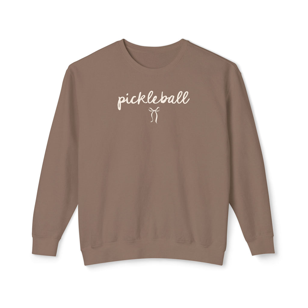Pickleball Mini Bow Sweatshirt