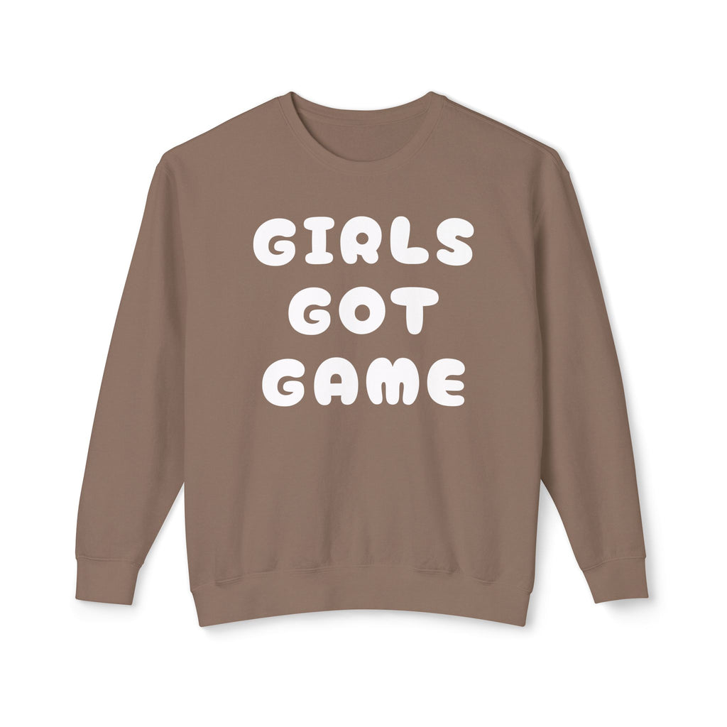 Girls Got Game Bubble Sweatshirt