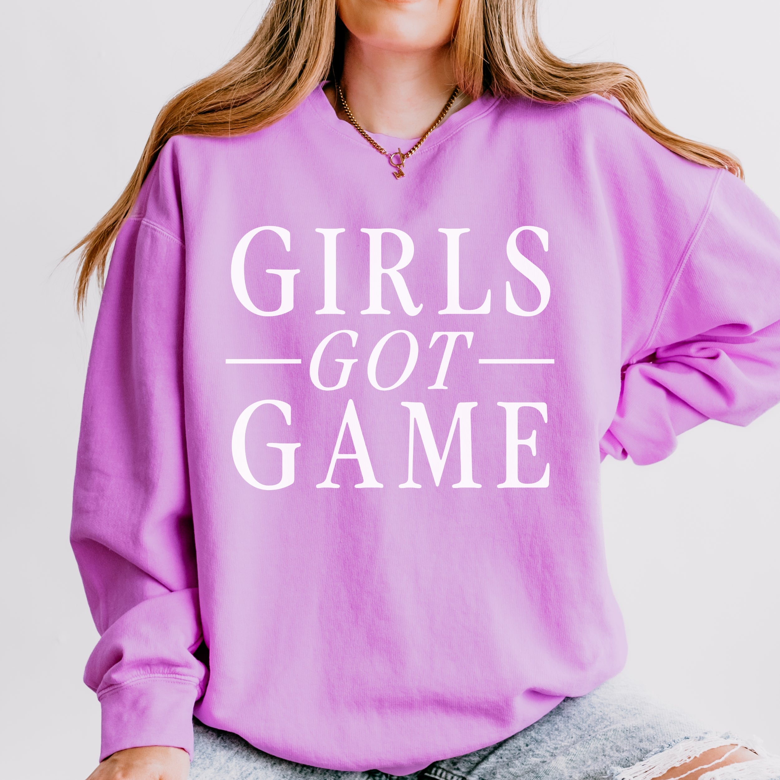Classic Girls Got Game Sweatshirt